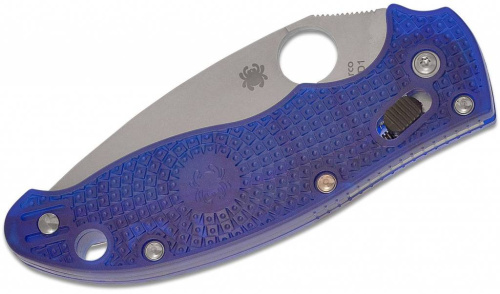 Складной нож Spyderco Manix 2 Lightweight Blue 101PBL2 фото 11