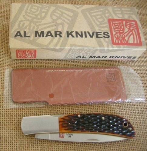 3810 Al Mar Knives Eagle Classic Honey фото 6